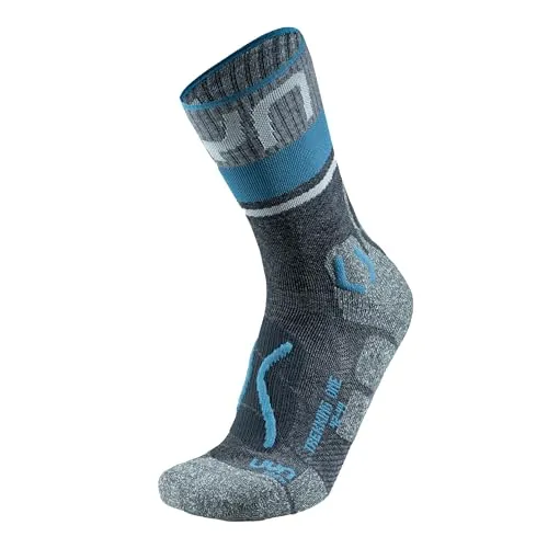 UYN Kompressionsstrümpfe Uyn M Trekking One Merino Socks Herren grau 39 - 41 - Sportsocken für Bergsteigen und Trekking, bieten optimale Kompression und Wärme durch Merinowolle, ideal für aktive Outdoor-Enthusiasten.