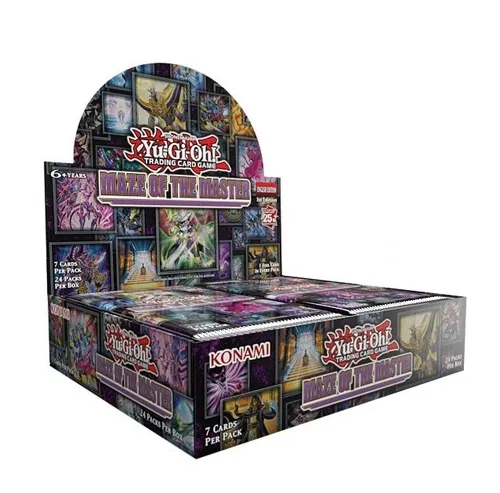 Yu-Gi-Oh! Maze of the Master Display (24) - Sammelkartenspiele: Einzelkarten mit 10 neuen ägyptischen und Trap Monster-Themen-Karten, darunter exklusive Collector's Rares und geheime Raritäten für Sammler!