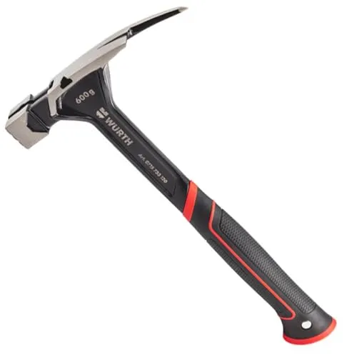 Würth Latthammer 600g - Vollgeschmiedet mit Magnethalter - Hämmer & Holzhämmer - Robuster Latthammer mit 600g, ideal für Dachdecker und Maurer, ausgestattet mit praktischem Magnethalter für einfaches Arbeiten.