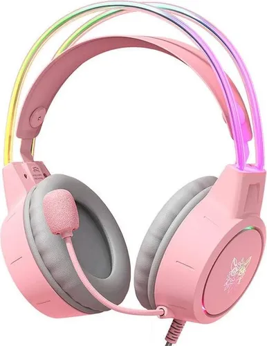 ONIKUMA Gaming Headphones X15Pro mit Katzenohren - Stylische Gaming-Headsets mit abnehmbaren Katzenohren, perfekt für Online-Gaming und Cosplay - zeige deinen einzigartigen Stil!