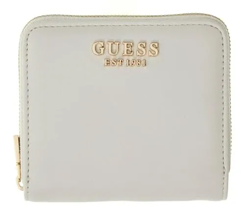 GUESS Coleen SLG Zip Around Geldbörse Cremeweiß in weiß von GUESS