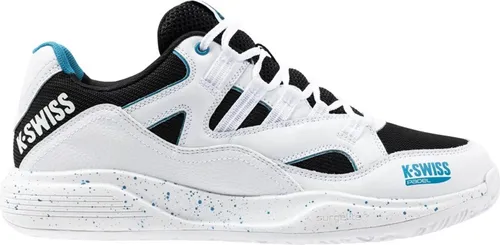 K-Swiss Tura Team Padelschuhe Weiß EU 46 - Tennisschuhe mit optimaler Dämpfung und Padel-spezifischer Außensohle für besten Grip. Leichtes, atmungsaktives Obermaterial sorgt für Stabilität bei agilen Bewegungen.