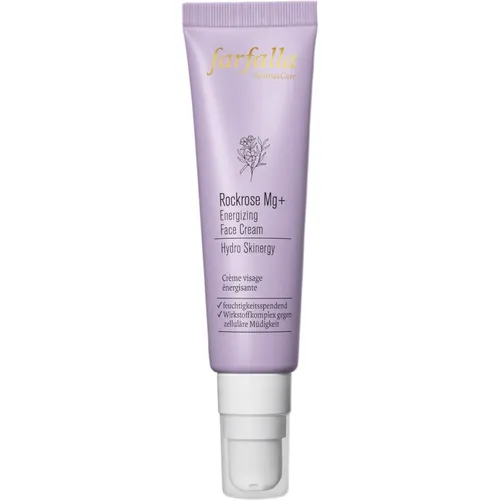 Farfalla Rockrose Mg+ Energizing Face Cream 30 ml - Feuchtigkeitspflege mit anregendem Duft der Rose, ideal für eine frische Haut. Die 30 ml Tube bietet eine praktische Lösung für die tägliche Pflege.