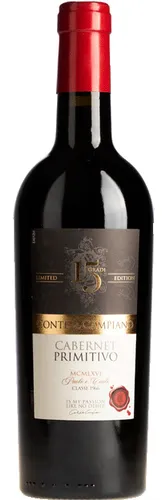 Conte di Campiano Limited 15 Gradi Edition Cabernet - Primitivo 2024
