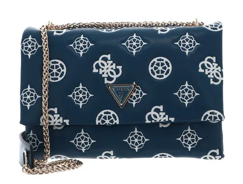 Guess Schultertasche Deesa - Trendige Umhängetasche - Schultertasche mit coolem Logo-Muster, vielseitig tragbar und bietet viel Stauraum mit 3 Hauptfächern, ideal für jeden Anlass.