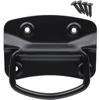 SOTECH 1 Paar Kistengriffe 100 x 70 mm Stahl Schwarz