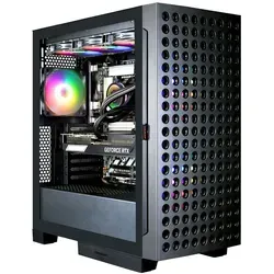 COUGAR Gaming-PC AIRFACE ECO BK 7491 - High-End Gaming-Power - PC-Systeme mit Intel Core Ultra 9 285K, NVIDIA RTX 5080 und 32GB DDR5 RAM für flüssiges Gaming und kreative Anwendungen. Kompakte Wasserkühlung sorgt für optimale Temperaturen und Leistung.