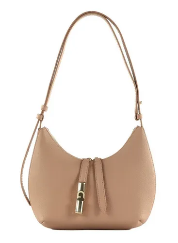 Furla Schultertasche Shoulder Bag aus echtem Leder - Moderne FURLA Schultertasche aus hochwertigem Leder, ideal für stilbewusste Frauen. Mit geräumigem Hauptfach und eleganten goldenen Details ist sie der perfekte Begleiter für jeden Anlass.