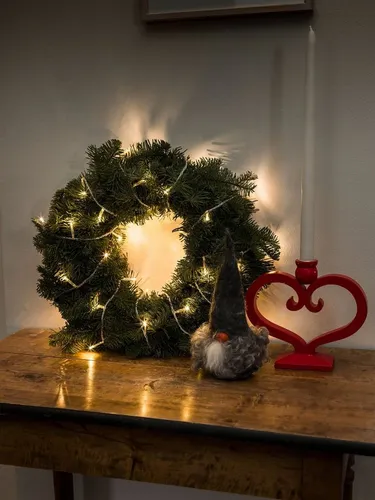 Micro LED-Lichterkette 100 flg. ww, transp. K. 6354-123 von Konstsmide