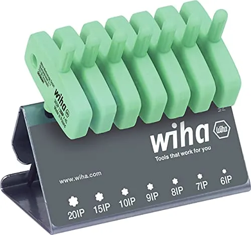 Wiha Werkstatt Schraubendreher-Set 7teilig Innen-TORX - Schraubendreher-Set mit 7 hochwertigen Innen-TORX Werkzeugen, ideal für präzise Arbeiten in Werkstatt und Heim.