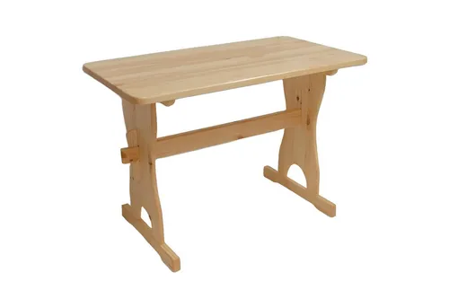 Esstisch aus Massivholz 120x60 cm für Esszimmer - Moderner Esstisch aus hochwertigem Holz, ideal für bis zu 4 Personen. Mit seiner rechteckigen Form und robusten Bauweise bringt er Stil und Funktionalität in Ihr Esszimmer.