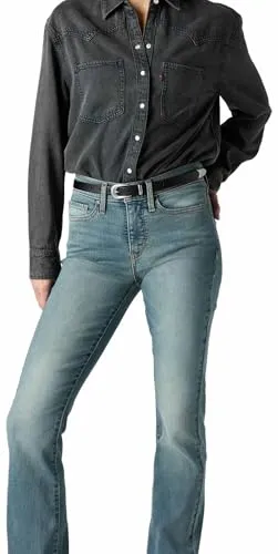 Levi's® Bootcut-Jeans 315 Shaping Boot blau 30 - Stylische Bootcut-Jeans für einen lässigen Look. Aus elastischem Denim für optimalen Tragekomfort. Ideal für jeden Tag und vielseitig kombinierbar.