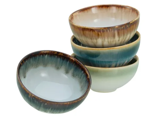 CreaTable - Cascade - Sojaschale 4-tlg (Bunt)