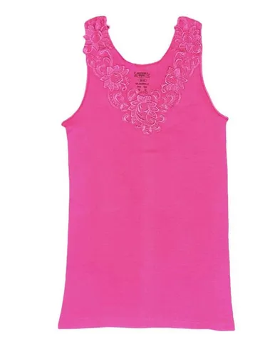 Produktbild Toker Collection® Achselhemd Damen Unterhemd mit extra breiter Spitze (1 Stück, einzeln gepackt) Spitze in vielen Varianten