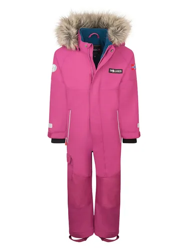Trollkids Kirkenes Schneeanzug Kinder - Kleidung für Kinder, zuverlässige Wärmeleistung und robustes Design für kalte Wintertage, ideal für Abenteuer im Schnee.