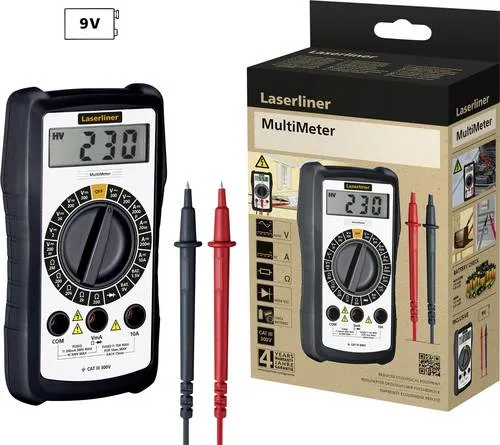 Laserliner Multimeter 083.031E RMS digital