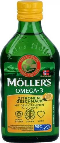 Produktbild Möller's Omega-3 Zitrone 250 ML
