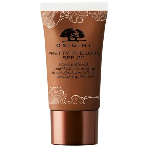 Origins Foundation Pretty In Bloom Flower Foundation SPF 20 - Make-up mit breitem Spektrum SPF 20, ideal für strahlende Haut und optimalen Sonnenschutz – perfekt für jeden Tag.