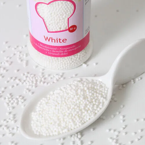 FunCakes Nonpareils -White- 80g von FunCakes