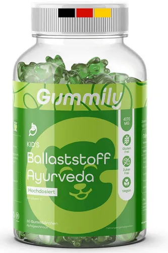 Gummily® Tummy Gummibärchen mit präbiotischen Ballaststoff Gummibärchen, 180 g