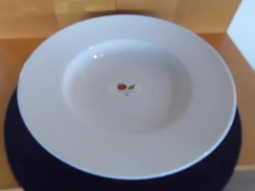 weiß  Pastateller   29 cm     Neu in weiß von sarturnia