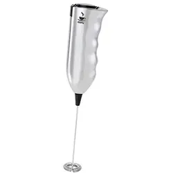 GEFU Milchaufschäumer MARCELLO - batteriebetrieben, 16.000 U/min für perfektes Aufschäumen von Milch und Saucen