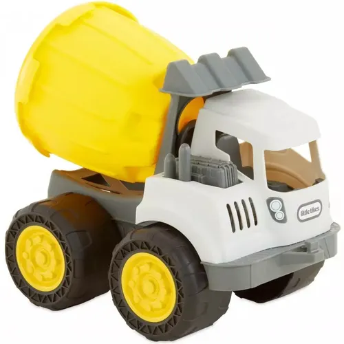 little tikes Dirt Diggers 2-in-1 Baufahrzeug - Realistisches Design - Spielzeug für Draußen und Drinnen - Für aktives Spielen, ab 2 Jahren - Betonmischer