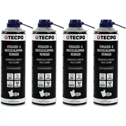 TECPO Vergaser & Drosselklappen Reiniger Ansaug-System-Reinigung...