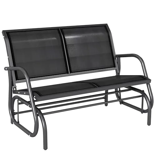 Outsunny 2-Sitzer Schaukelstuhl Gartenbank von Outsunny