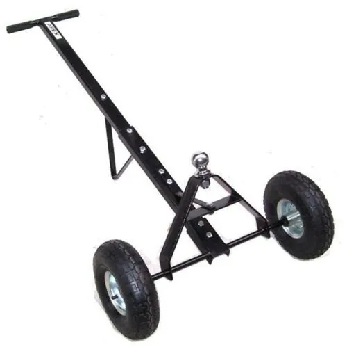 Apex Anhänger-Abstellstütze Rangierhilfe 06159 für Wohnwagen - Rangierhilfe für PKW Anhänger bis 270 kg, leichtgängig mit großen kugelgelagerten Luftreifen, ideal für alle gängigen Wohnwagen und Hänger mit 50 mm Kupplung.