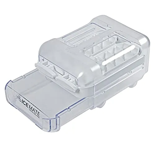 Wpro ICM101 Kühlzubehör - Ice Mate - Universelles Kühlzubehör mit herausnehmbarem Eisfach, hygienische Eiswürfelzubereitung und einfacher Transportgriff für müheloses Entnehmen.