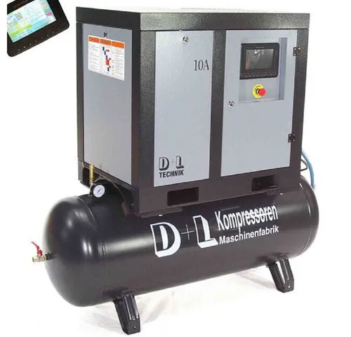 Apex Schraubenkompressor 950/10/150 7,5kW - Leistungsstarker 1-tlg. Schraubenverdichter für zuverlässige Druckluftlösungen im professionellen Einsatz mit hoher Energieeffizienz.