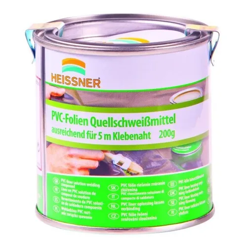 Produktbild Heissner PVC-Folien Quellschweißmittel 200 g  Gartenteiche & Teichzubehör