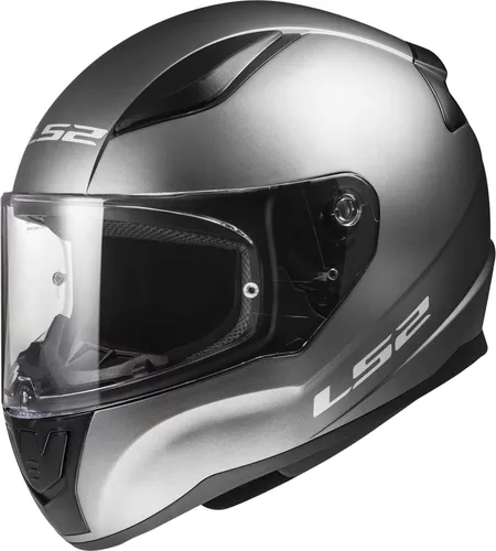 LS2 Rapid II Motorradhelm - Matt Titanium, XL - Motorradhelm mit modernem Design, Pinlock-Vorbereitung für beschlagfreies Fahren und zahlreiche Größenoptionen für optimalen Tragekomfort.