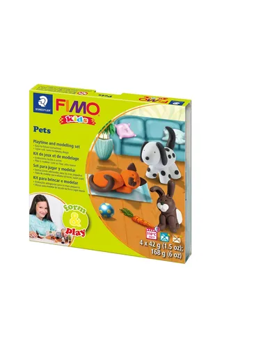 Staedtler Set Mod. clay FIMO kids F&P Pets
