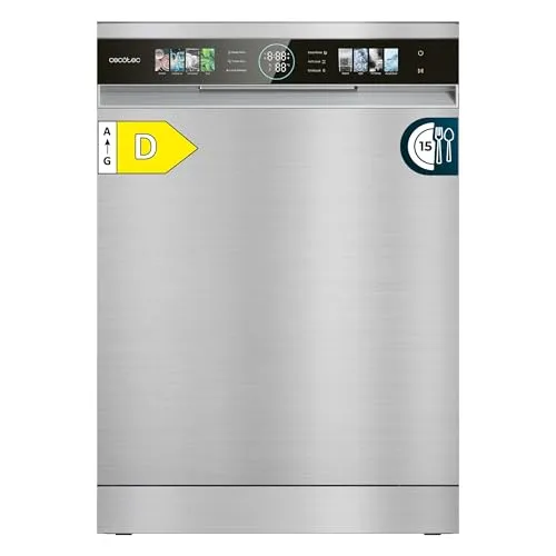 Cecotec Kompakte Spülmaschine Bolero Aguazero 6320 Inox D von Cecotec