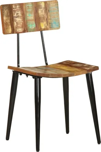 vidaXL Esszimmerstühle 2 Stk. Altholz Massiv von vidaXL