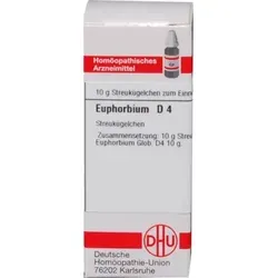 Euphorbium D 4 Globuli 10 g