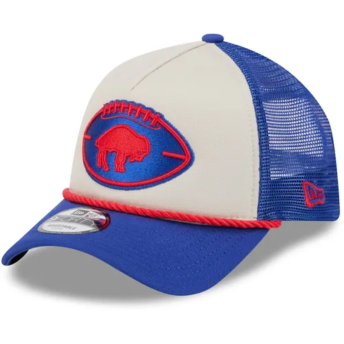 New Era Trucker Cap SIDELINE HISTORIC Buffalo Bills - Hüte & Mützen, stylische Trucker Cap für Fans der Buffalo Bills, ideal für den Sommer und Freizeitaktivitäten.