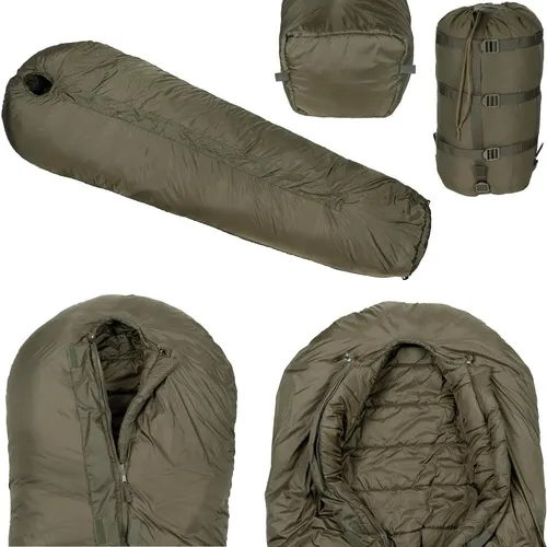 Mumienschlafsack 3 Seasons Oliv