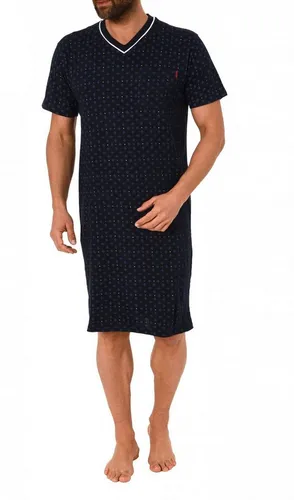 Normann Herren Pyjama Nachthemd kurzarm von Normann