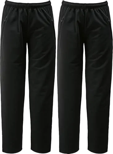 Erwin Müller Damen-Freizeithose, lang 2er-Pack schwarz Größe 21