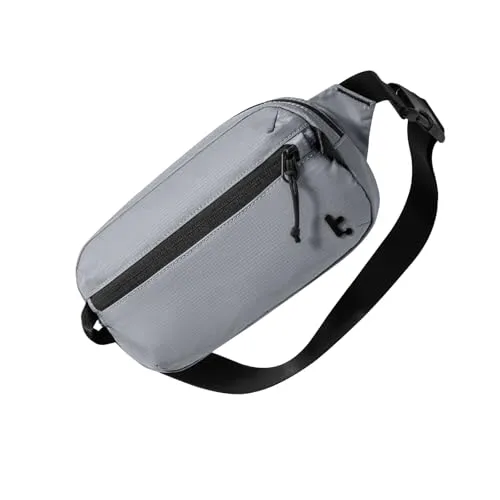 tomtoc 1,5L Sling Bag Herren Damen Mit RFID-Schutz, Leichte Umhängetasche | EDC Schultertasche, Leichte Crossbody Bauchtasche Für Reise, Pendeln, Wandern Und Alltag, Spritzwassergeschützt