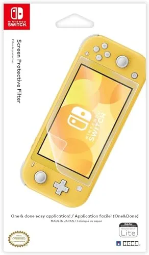 HORI One & Done Bildschirmschutzfolie für Nintendo Switch Lite [