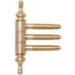 Sfs - Einbohrzierband 16 Mm Türband Mit 3-stufengewindebolzen, Vermessingt