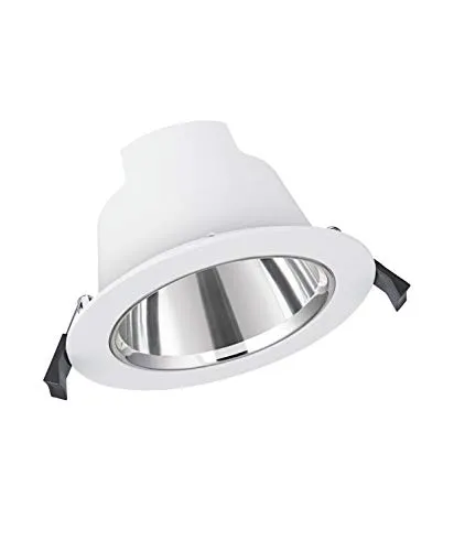 LEVANCE DL COMFORT DN 130 13W 3CCT Downlight - Energiesparlampe mit einstellbarer Lichtfarbe (3000K/4000K/5700K), ideal für Bäder, Küchen und Büros. Hohe Schutzart IP54, perfekt für feuchte Umgebungen.