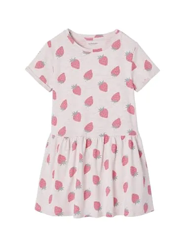 Vertbaudet Mädchen Shirtkleid Basic rosa Nude 140