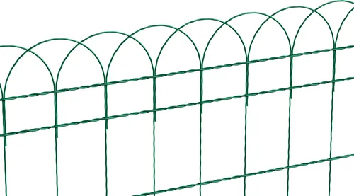 Alberts Ziergeflecht Rondo - 10m, 65 cm hoch, grün - Dekoratives Ziergeflecht für kreative Gartengestaltung, robust und wetterfest, ideal für Sichtschutz und Dekoration.