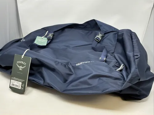 Fairview 70 Rucksack dunkelblau, 70 Liter - Rucksack für Outdoor und Sport, aus 450D recyceltem Polyester, bietet mit 70 Litern viel Platz für alles, was Sie benötigen.