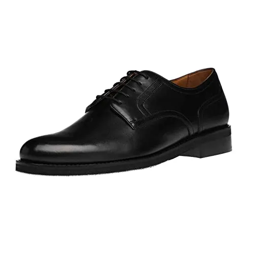 Gordon & Bros. Herren Schnürhalbschuhe Rick, Männer Businessschuhe,Budapester,elegant,Office,büro,Freizeit,Men's,Man,Men,Black,41 EU / 7.5 UK